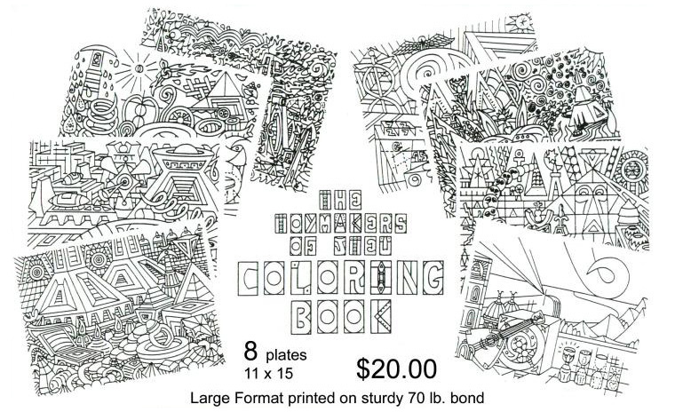 Toymakers of Jteu Coloring Book